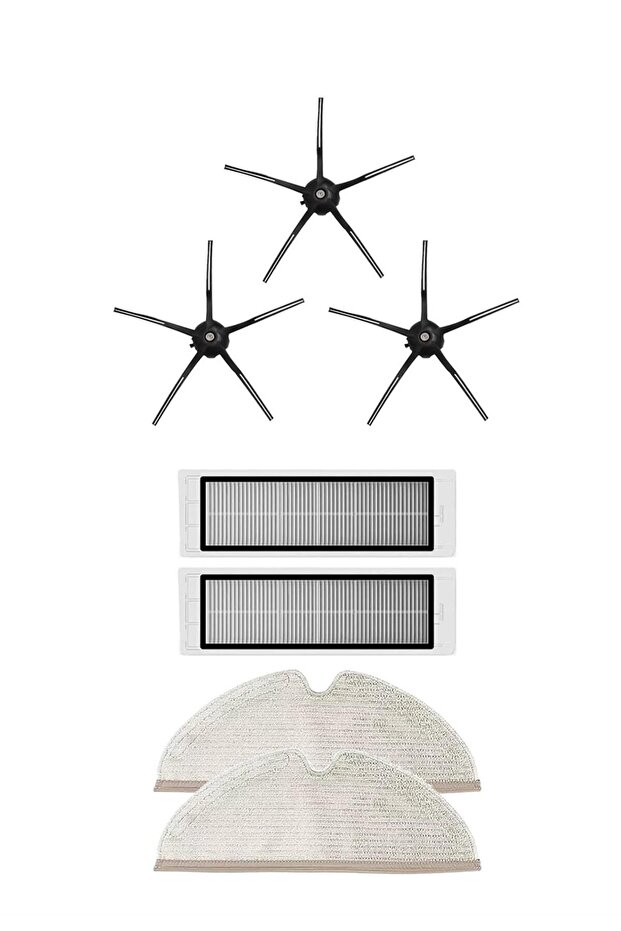 Roborock S5 Max - مجموعة قطع غيار متوافقة مكونة من 7 قطع
