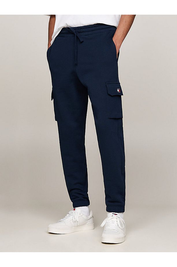 Tommy Jeans Reg Xs Badge Erkek Mavi Eşofman Alti - 1
