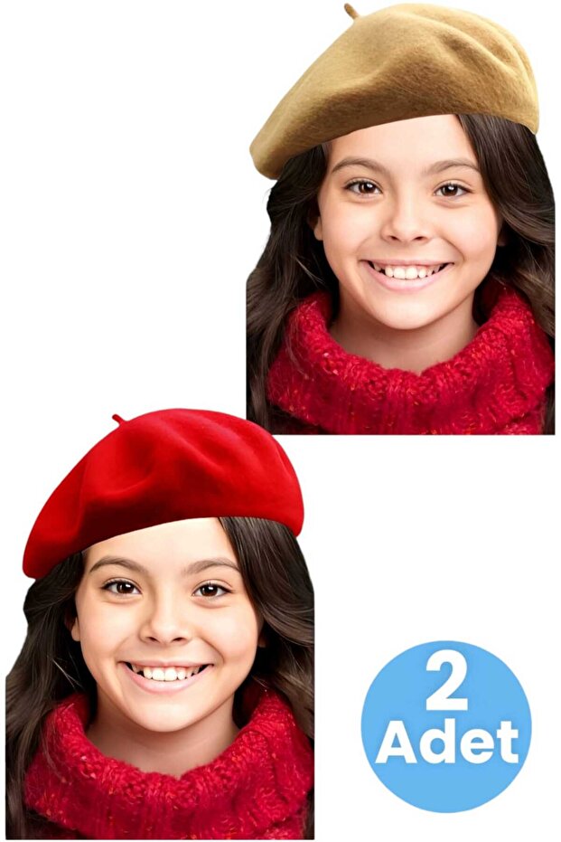 Детска барета от 2 бр - 1