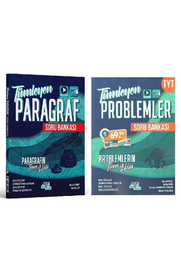 Tümler Paragraf Problemler Soru Bankası 2 Li Set - 1