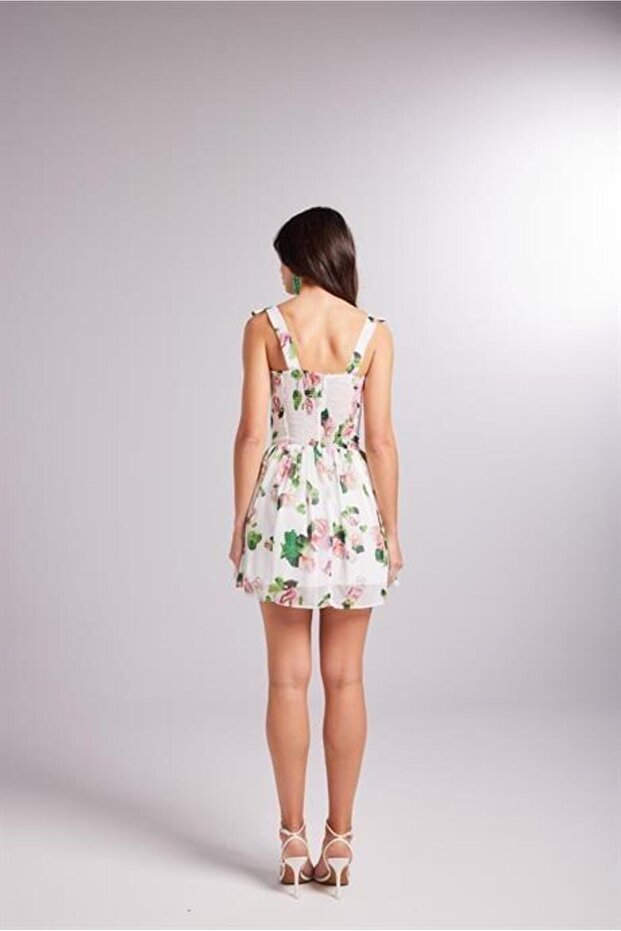 Esther Elbise Beyaz - 6