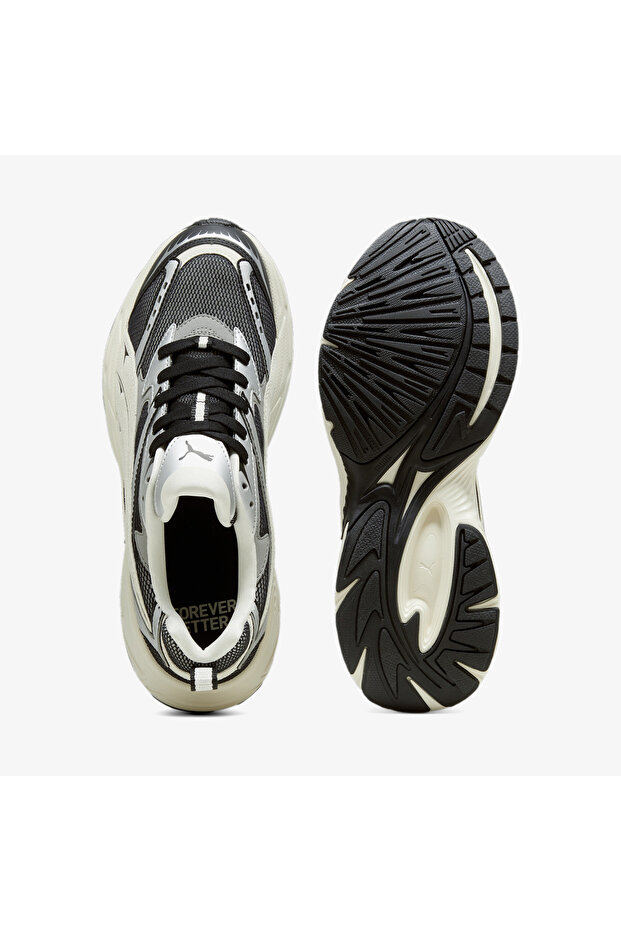 Morphic Retro Unisex Siyah Spor Ayakkabı - 7