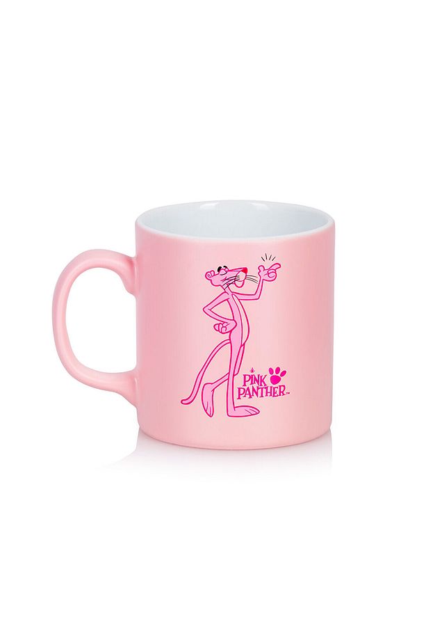 LCW HOME Pembe Panter Baskılı Porselen Kupa 320 Ml - 5