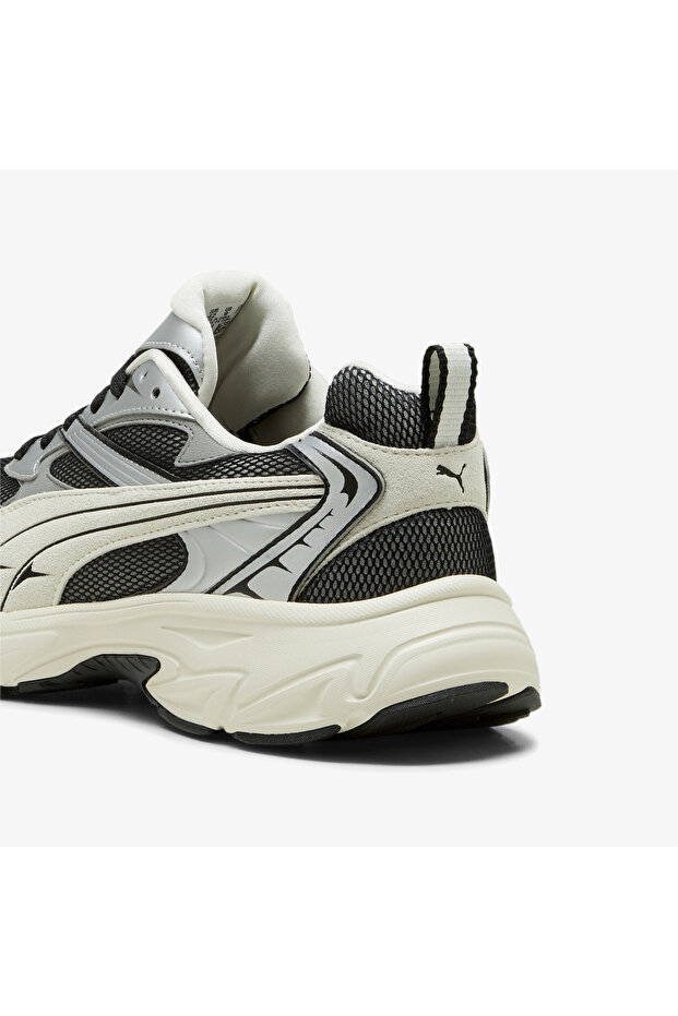 Morphic Retro Unisex Siyah Spor Ayakkabı - 3