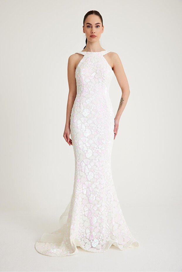 PAYETLİ ELBİSE - 1