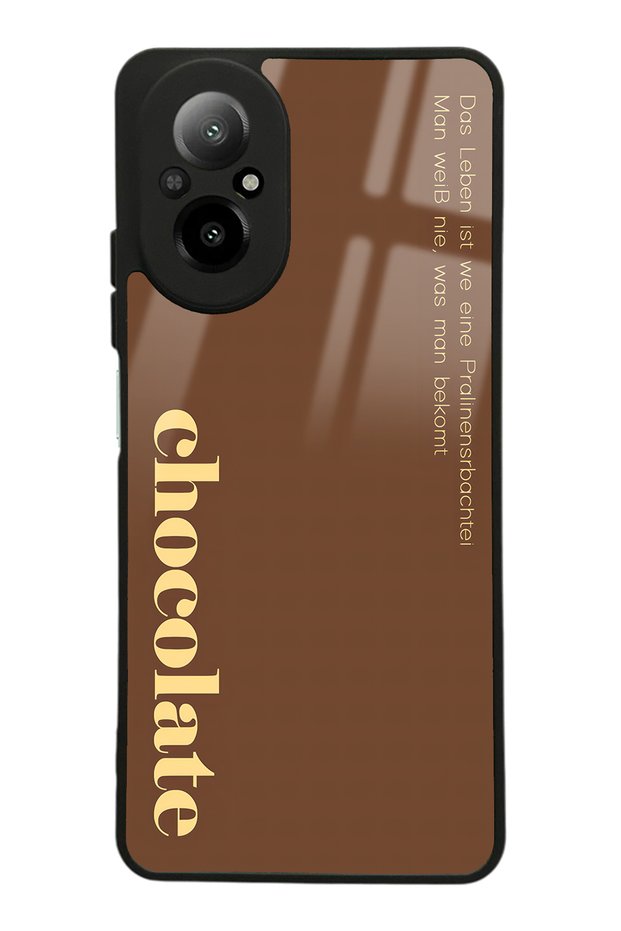 Oppo Realme 12 Lite Choclate Design Glossy Phone Case