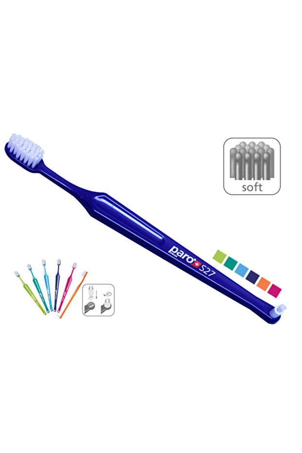 746 Paro S27 Soft Children's Toothbrush 6+ Years
