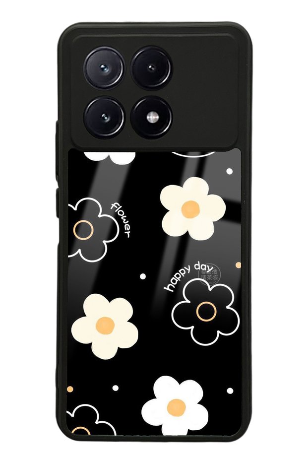 Xiaomi Poco X6 Pro Glossy Phone Case with Lucky Happy Day Design