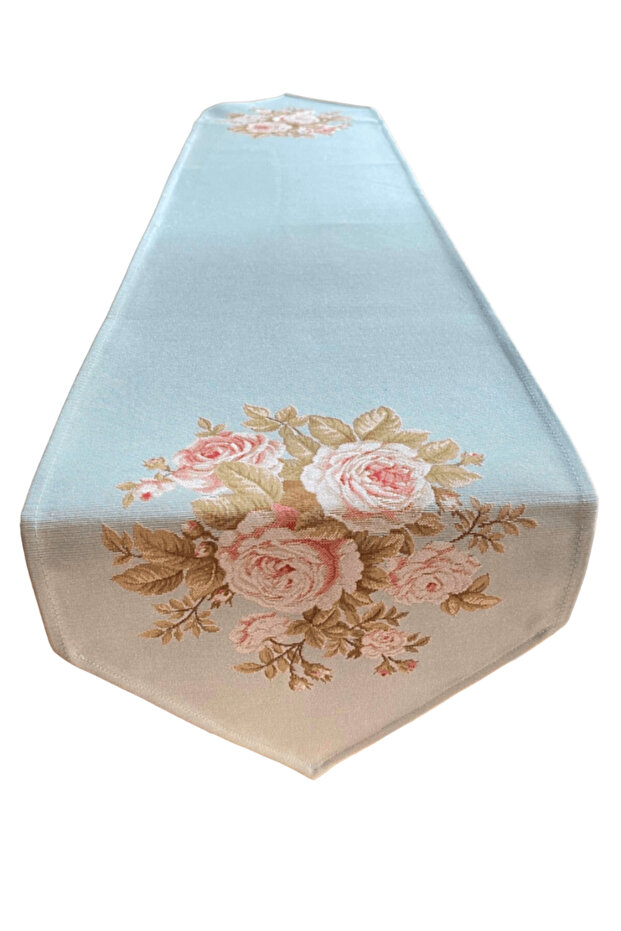 Believ White Rose Tapestry Runner 30*110 cm