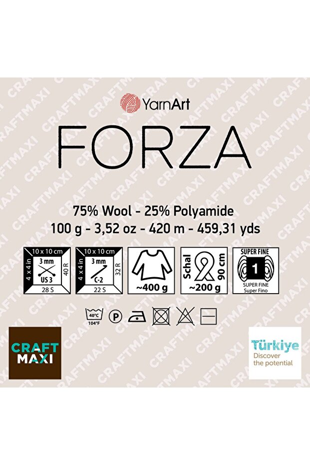 FORZA - EBRULİ EL ÖRGÜ İPİ EBRULİ-2611 - 5