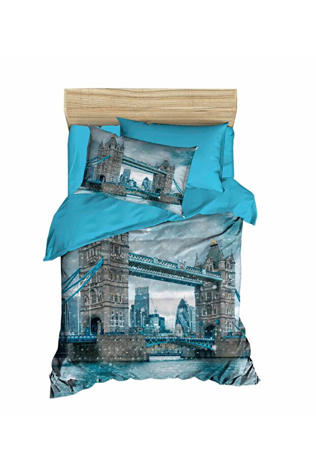 London Bridge Single Young Duvet Cover Set