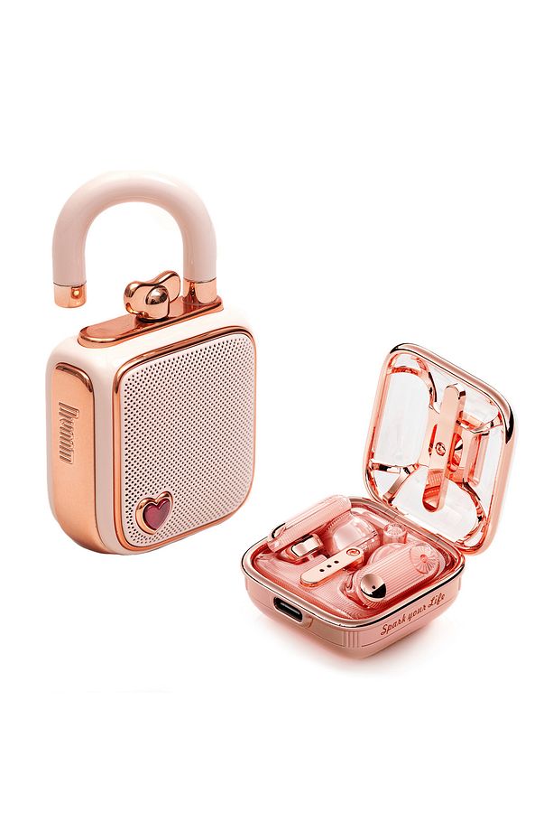 Lovelock Kayıt Özellikli Bluetooth Hoparlör Ve Spark Air Tws Kulaklık Hediye Seti - 1