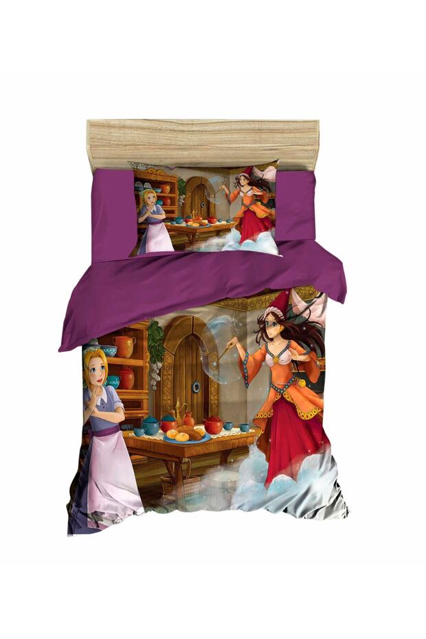 Ash Cat Single Young Duvet Cover Set