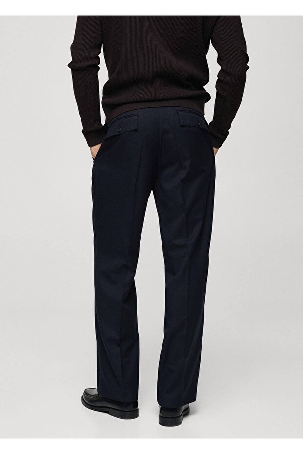 Regular Cut Penile Pants - 4