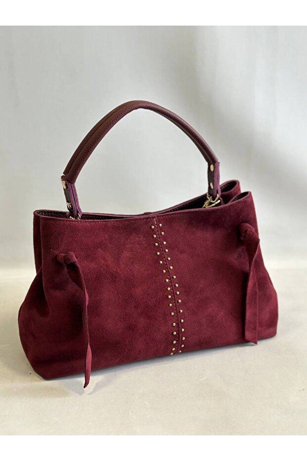 Genuine Suede Leather Hand Shoulder Women's Bag