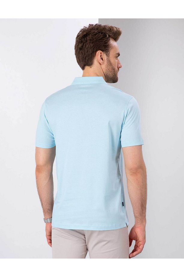 Açık Mavi Regular Fit Basic Tişört 50199597-vr003 - 3