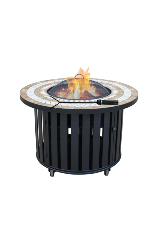 Adjustable Heat Control System Fire Pit