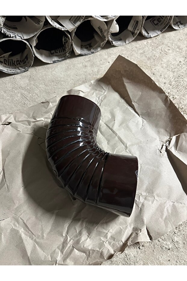 Soba Borusu Emaye Dirsek (Özel Dikişli Paslanmaz) - 1