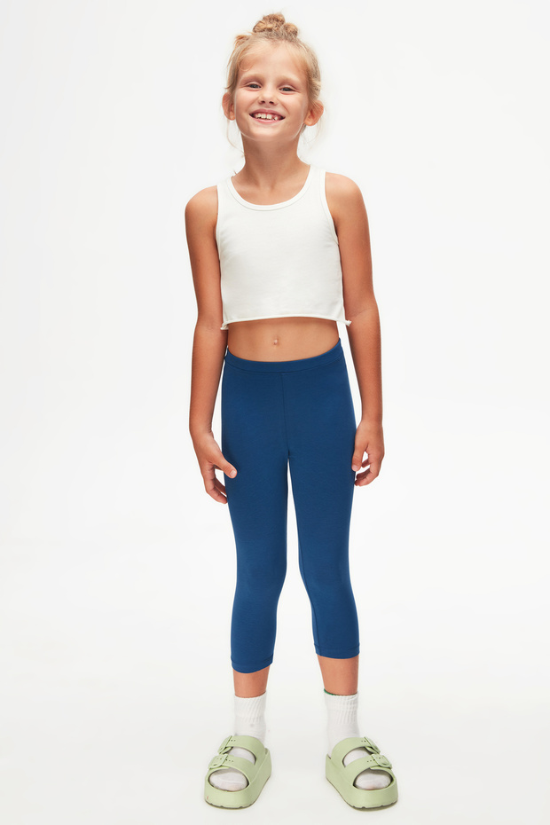 Indigo Basic - Дівчачі капрі до колін - 1