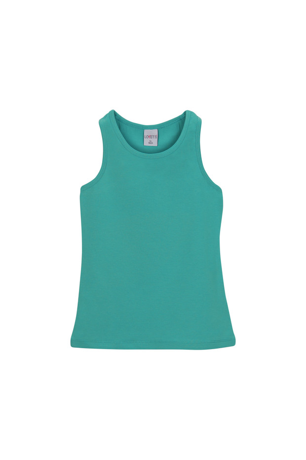 Відкритий купальник для дівчаток Basic - 1