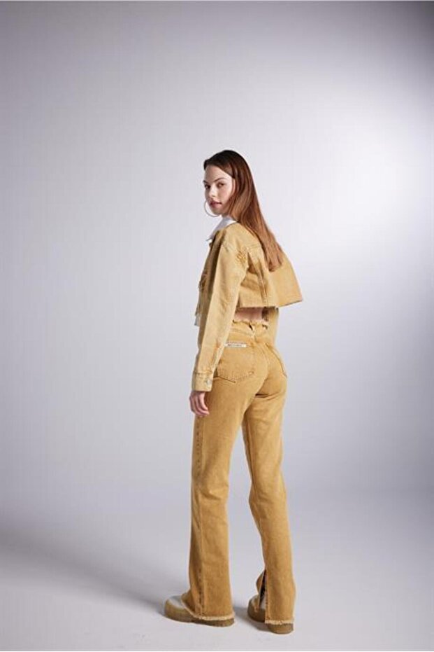 Rusted Jean Ceket Camel - 6