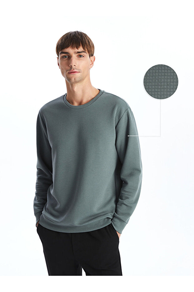 Lcw Vision Crew Neck Long Sleeve Men's Sweatshirt (W4)