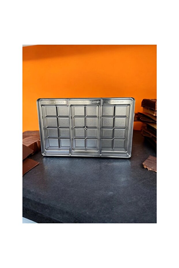 210 Gr. Polycarbonate Tablet Chocolate Mold - 1388 | Dubai Chocolate Mold