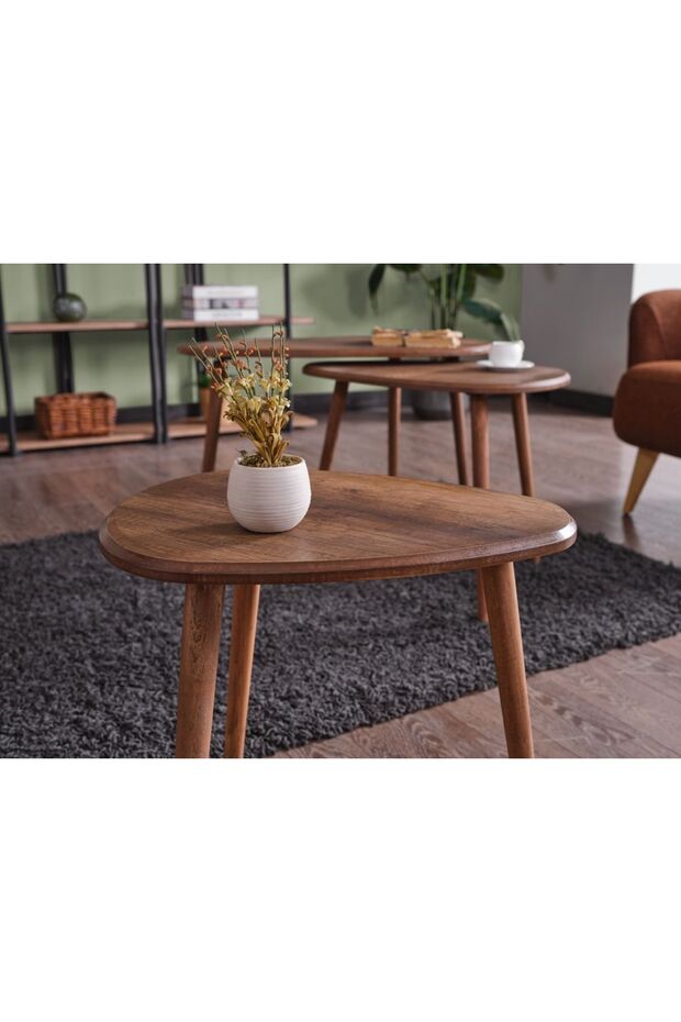 Mdf Alvin Zigon - Orta Sehpa 3'lü - 3