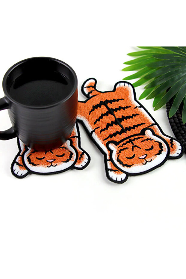 Cat cocktail napkin