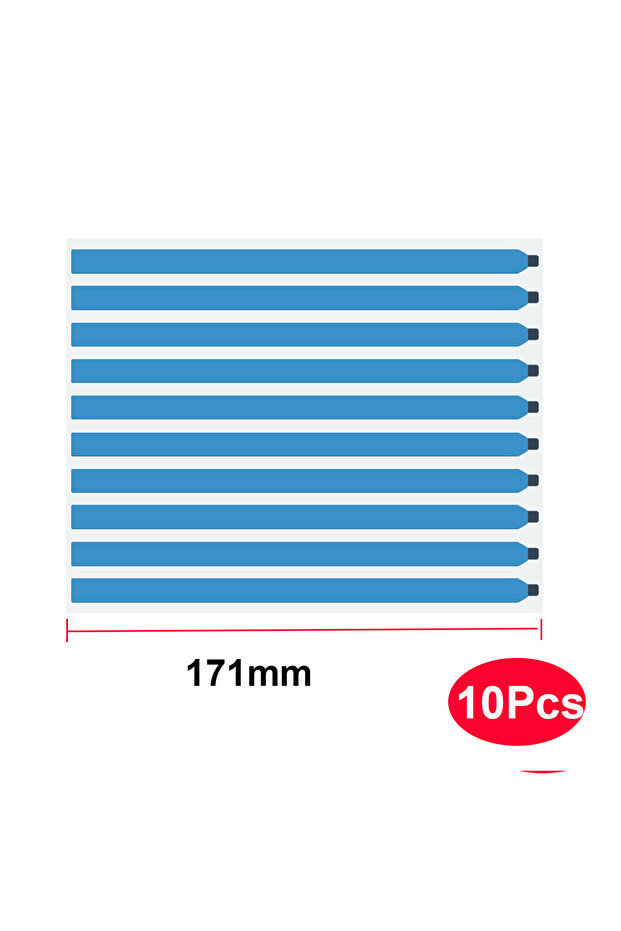 171x8mm 10Pcs 10Pcs Double-Sided LCD Screen Frame Tape for Laptop Easy Pull Glue Display Screen Ass
