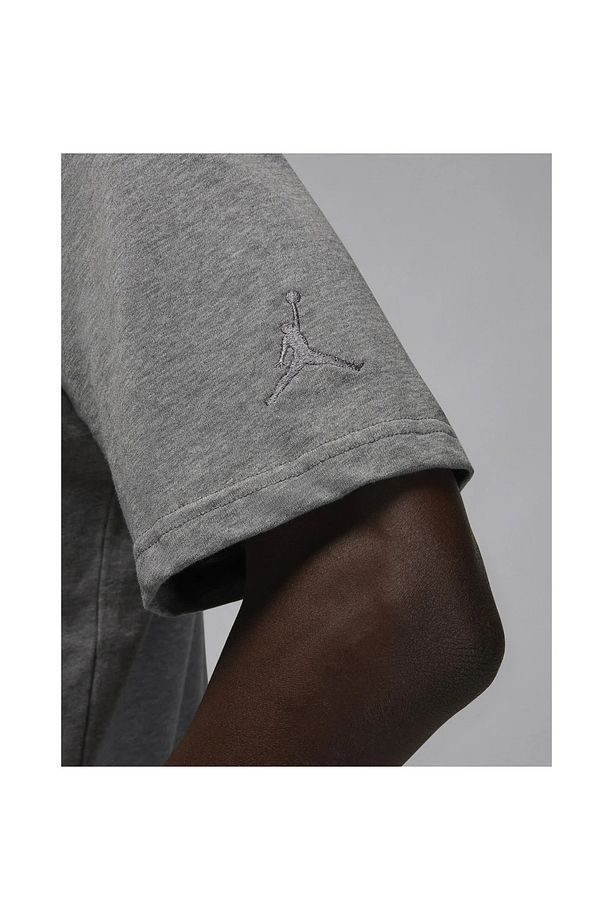 Jordan Brand Classical Embroidered Small Aj1 Patch Crew Short-sleeve Oversize Erkek Tişört - 6