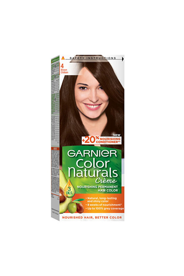 Color Naturals 4 Dark Brown Hair Dye