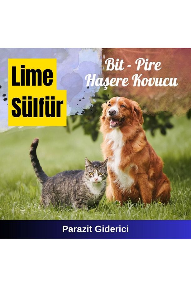 Lime Sülfür Sprey Parazit Giderici Yavru Kedi Köpek Için 100 ml - 2