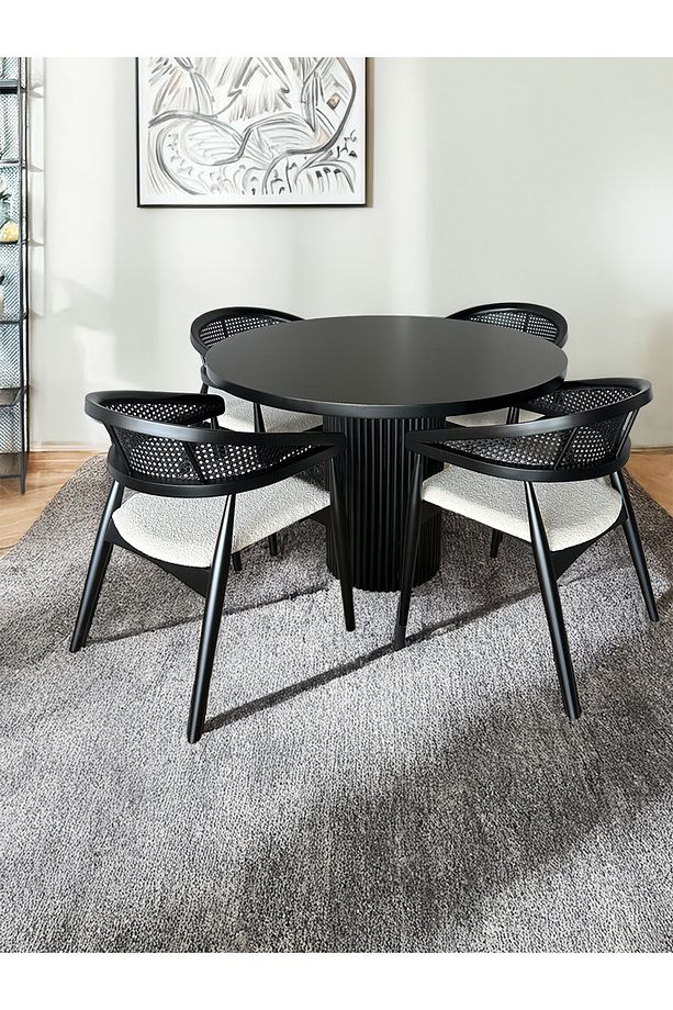 Lora Masa Takımı 120x120 - 1