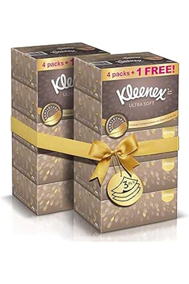 Ultra Soft Premium Facial Tissues, Pack of 10 Boxes 96 Sheets X 3 Ply