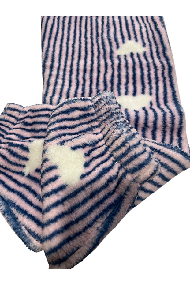 polar pijama altı kışlık lastikli bel tek alt 1,sınıf - 2