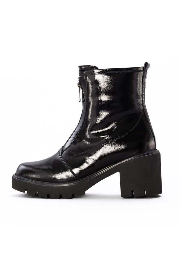 Natsuki Women's Genuine Patent Leather Boots 2524-3