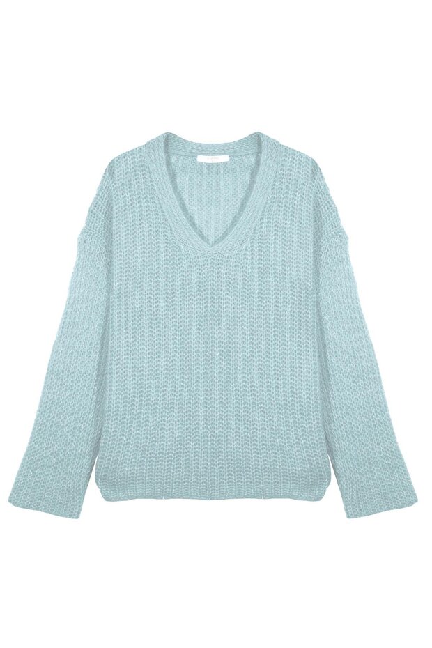 Mint V Yaka Triko Kazak - 6