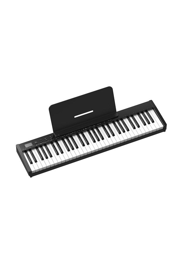 Jtk-6103b Şarjlı Tuş Hassasiyetli 61 Tuşlu Bluetooth Mıdı Klavye / Org (ÇANTA PEDAL ADAPTÖR) - 3