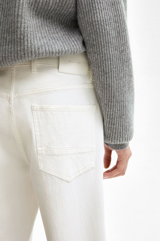 Pamuklu tapered fit jean - 5