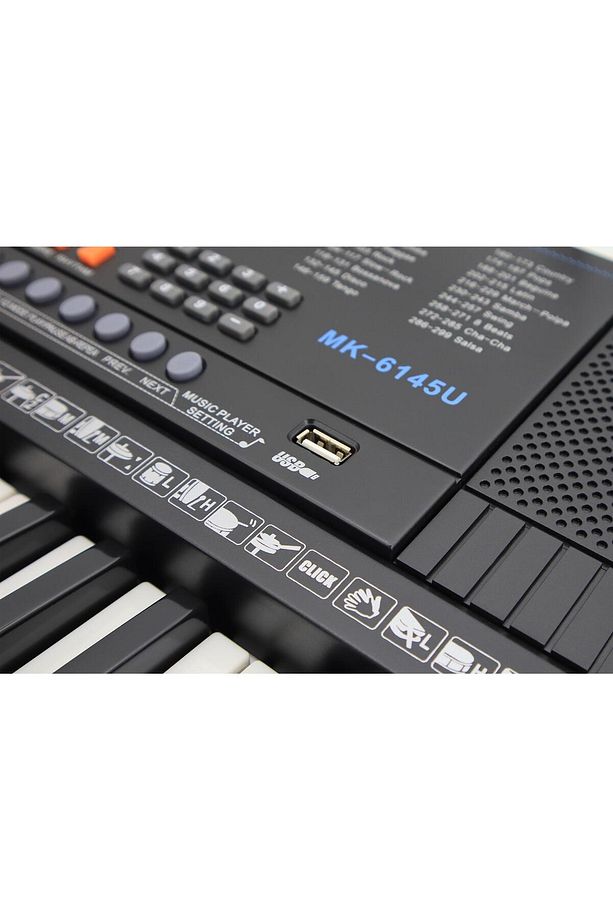 Mk-6145u 61 Tuşlu Elektronik Org (MİKROFON VE ADAPTÖR HEDİYE) - 4
