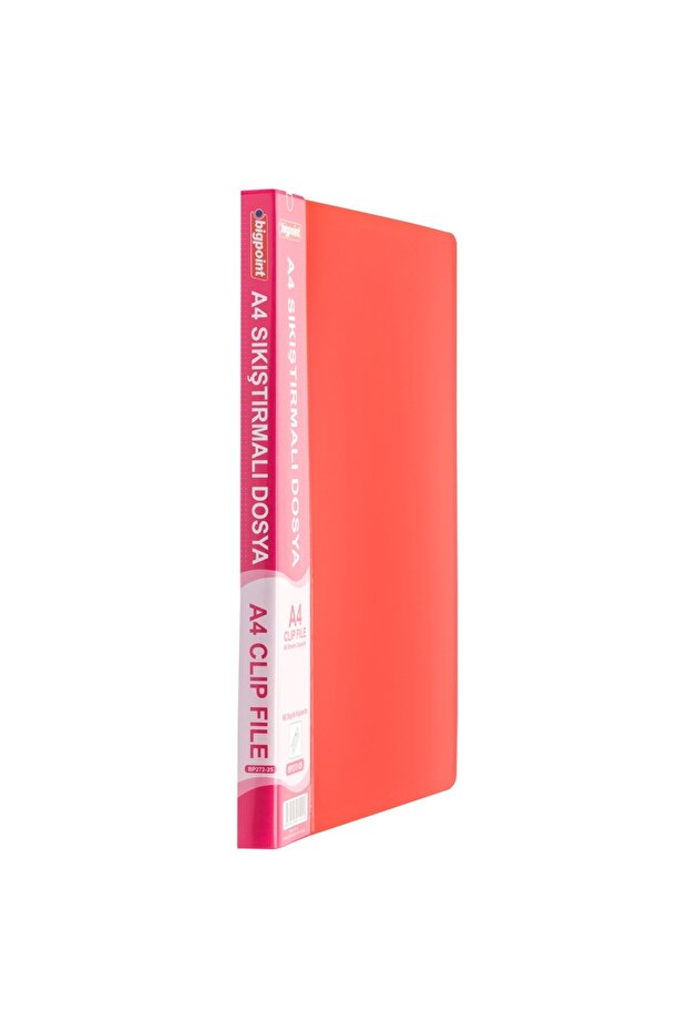 Matte Red Compressed A4 File - 1