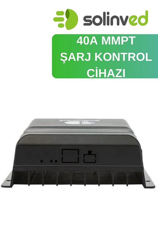 Solinved Şarj Kontrol Cihazı 40a Mppt 12v-24v Solar Şarj Regülatör - Mppt340d Güneş Paneli Şarj - 4