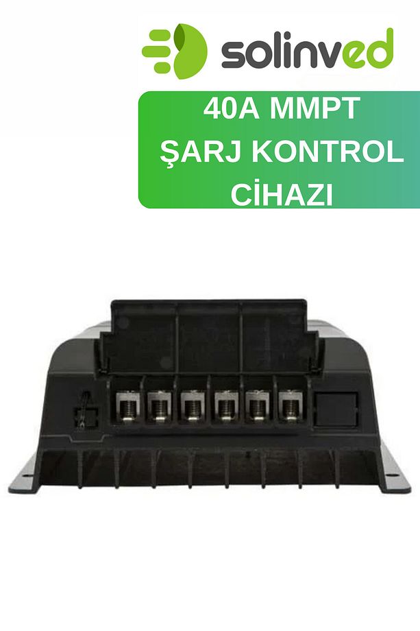 Solinved Şarj Kontrol Cihazı 40a Mppt 12v-24v Solar Şarj Regülatör - Mppt340d Güneş Paneli Şarj - 3