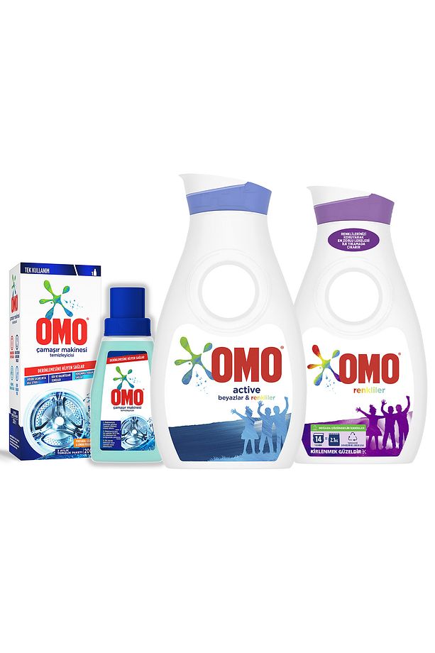 Makine Temizleyici 200ml Sıvı Deterjan Renkliler 910 ml Sıvı Beyazlar Ve Renkliler 910ml - 2