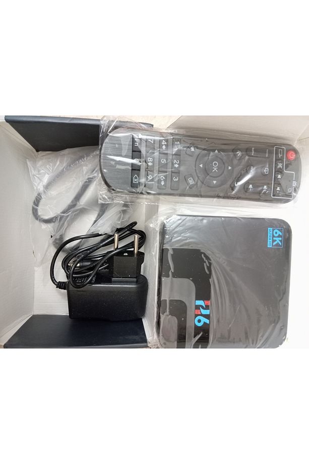 H6 model Allwinner CPU ile 4/32gb 6K android Tvbox - 1
