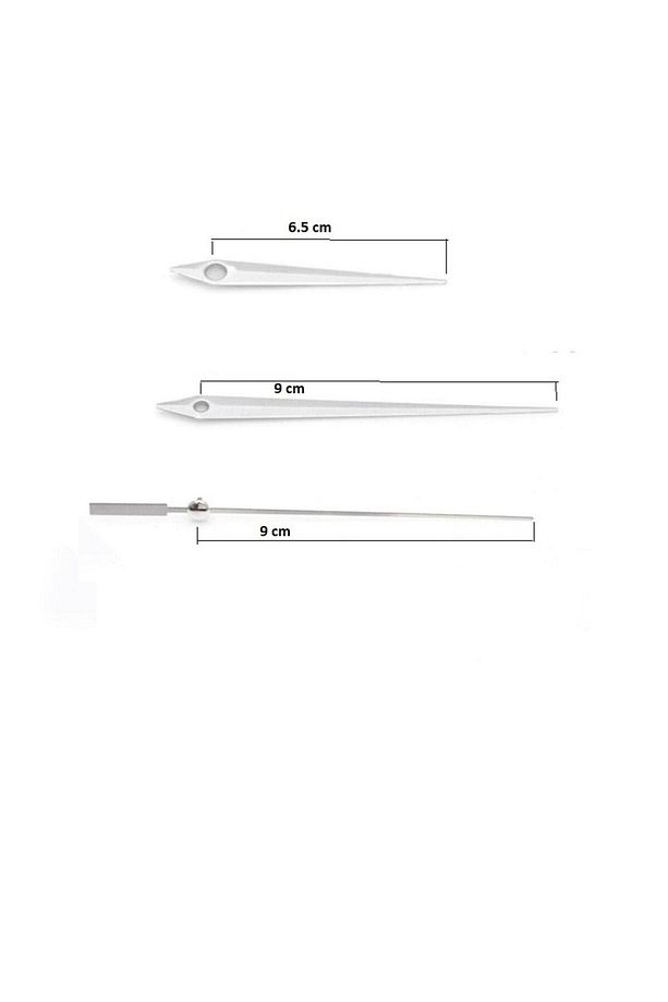 Saat Mekanizması,quartz Akar Saat Mekanizması 22 Mm Ve Seti (AKREP - YELKOVAN - SANİYE) Askısız - 5