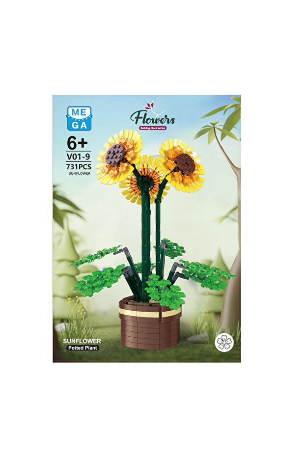 Blok Çiçek Ayçiçeği 731 Parça - 2