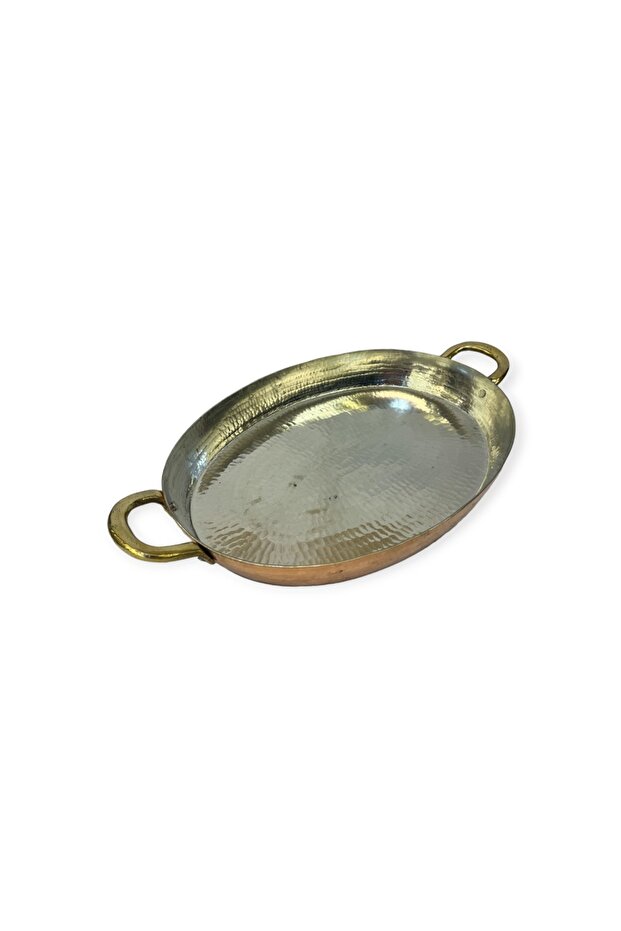Large Size Oval Copper Pan - 4