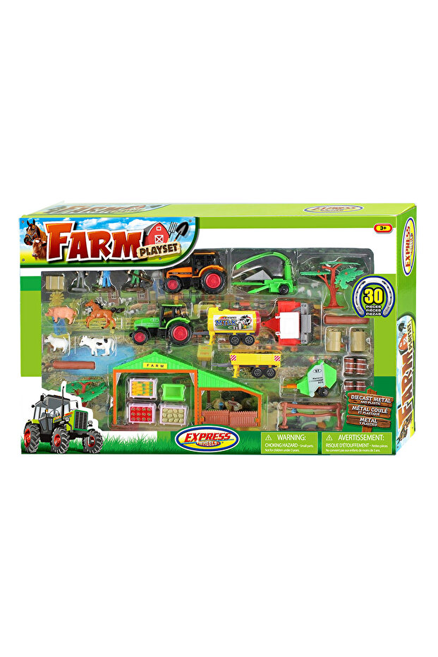 Express Wheels Çiftlik Seti 30 Parça - 2